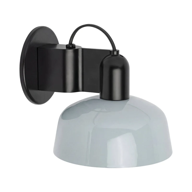 Tatawin Wall Light Gloss Grayish Blue / Steel