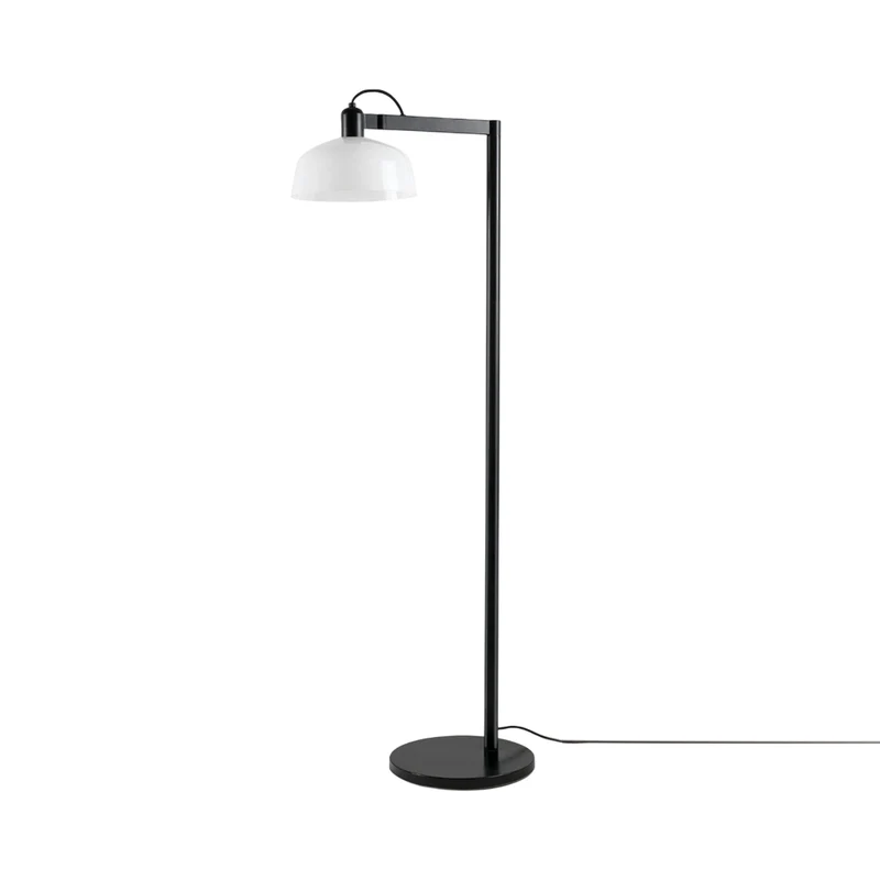 Tatawin Floor Lamp Gloss White / Steel