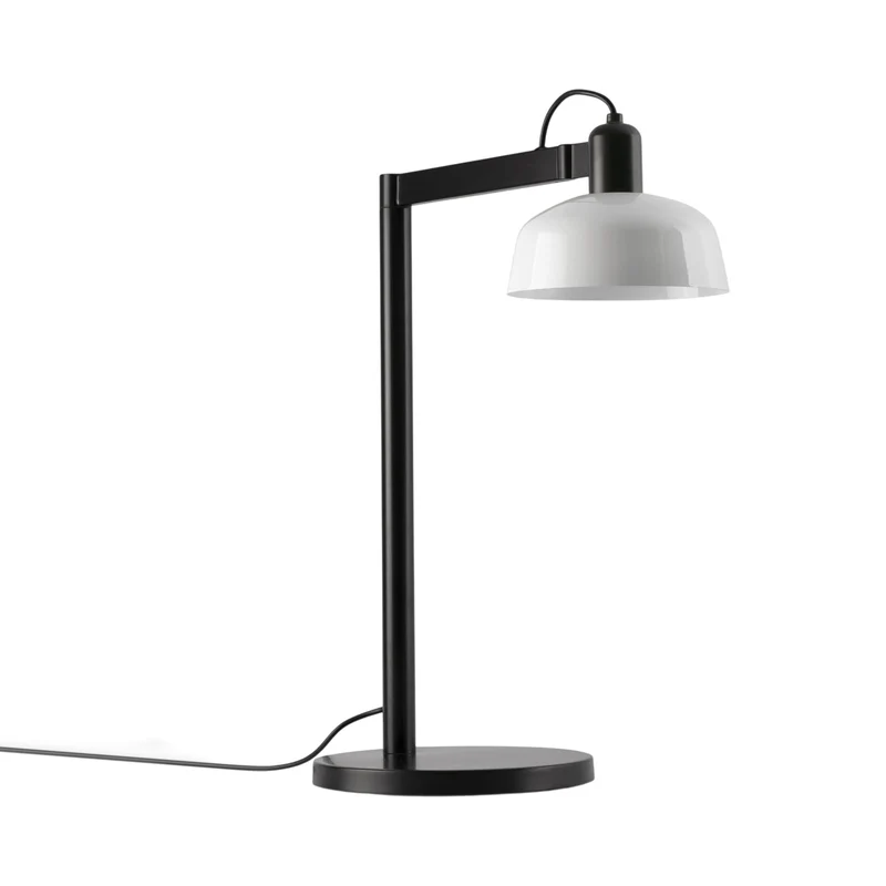 Tatawin Table Lamp Gloss White / Steel