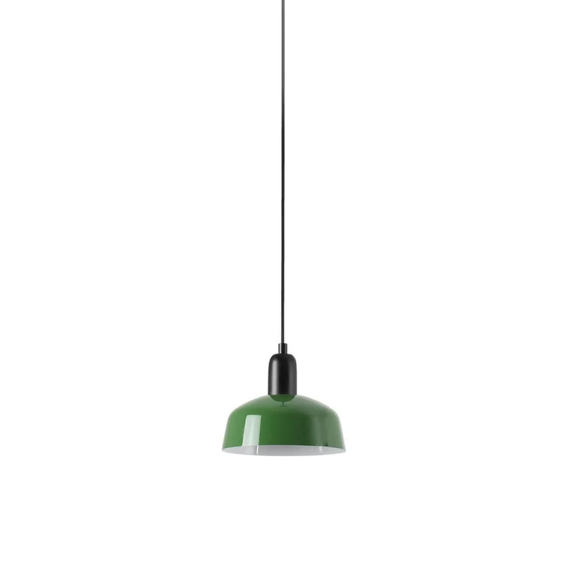 Tatawin Pendant Light Gloss Green / Steel / 7-Inch