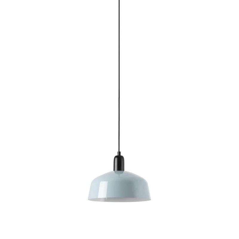 Tatawin Pendant Light Gloss Grayish Blue / Steel / 10-Inch