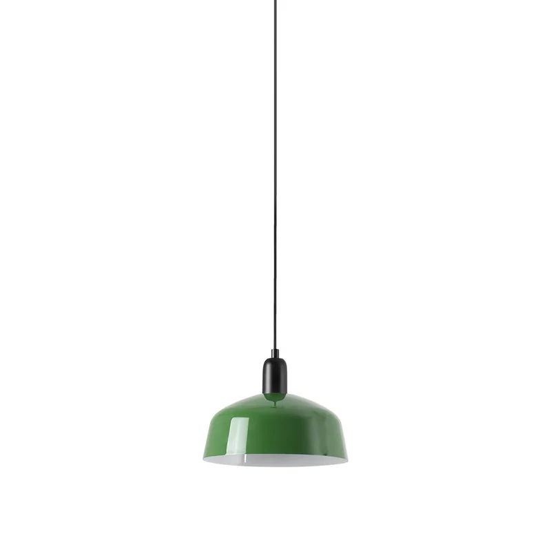 Tatawin Pendant Light Gloss Green / Steel / 10-Inch