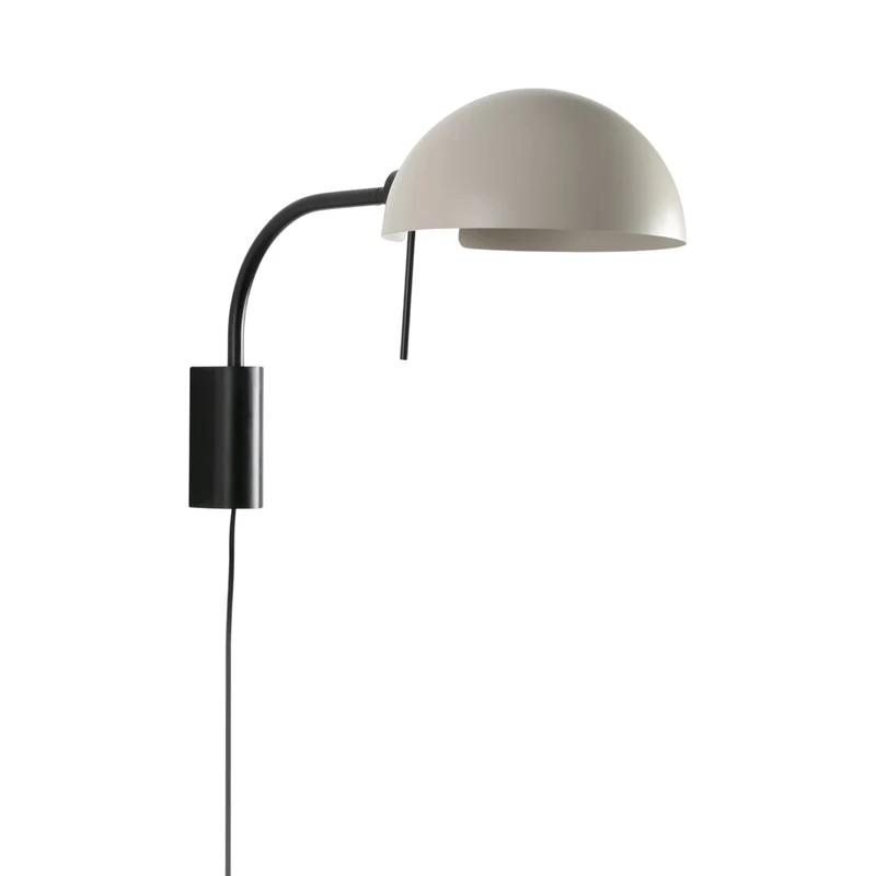 Dominica Arm Wall Light Beige / 20-Inch