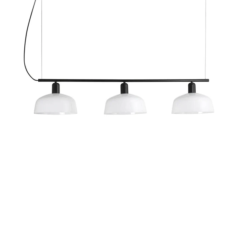 Tatawin Linear Pendant Light Opal / Glass / 10-Inch