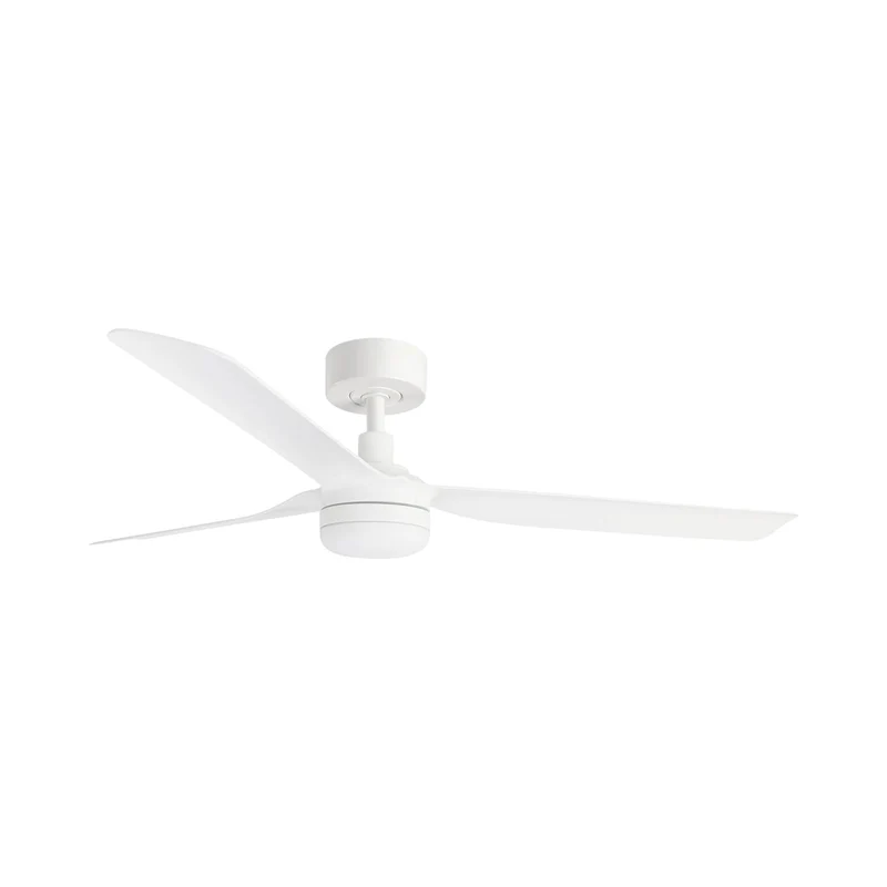 Punt Ceiling Fan Matt White / Matt White / Without Light