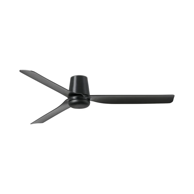 Punt Tub Ceiling Fan Matt Black / Matt Black / Without Light