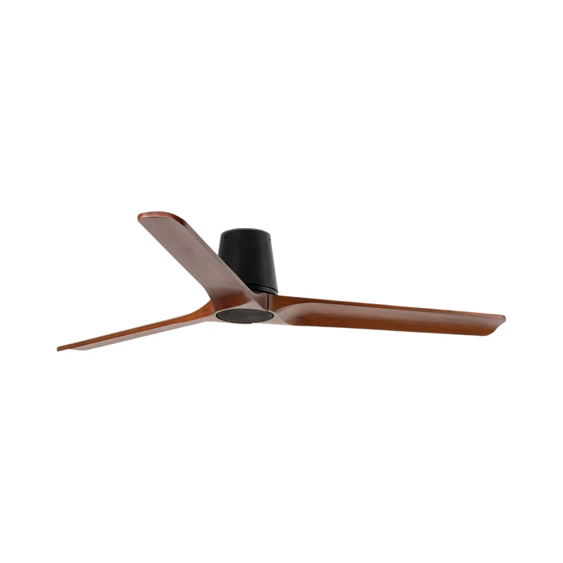 Heywood Tub Ceiling Fan Dark Walnut / Without Light