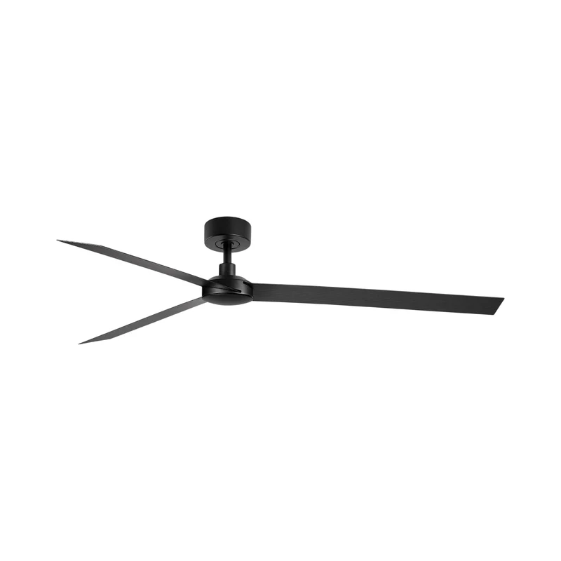 Cruiser Ceiling Fan Matt Black / Extra Large / Without Light