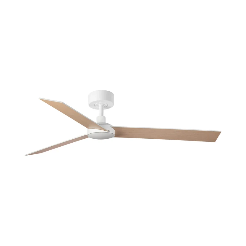 Rudder Ceiling Fan Matt White / Without Light