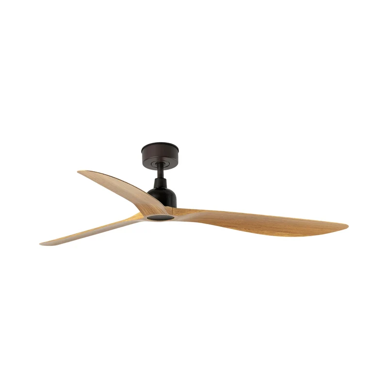 Outwood Ceiling Fan Dark Brown / Oak / Without Light