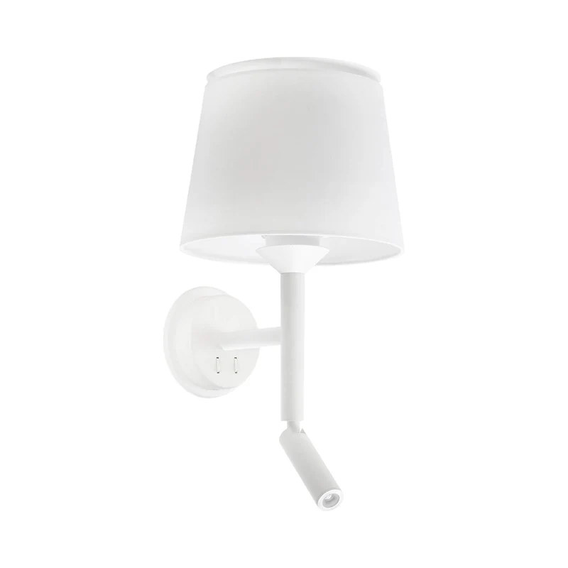 Savoy Reader Wall Light White