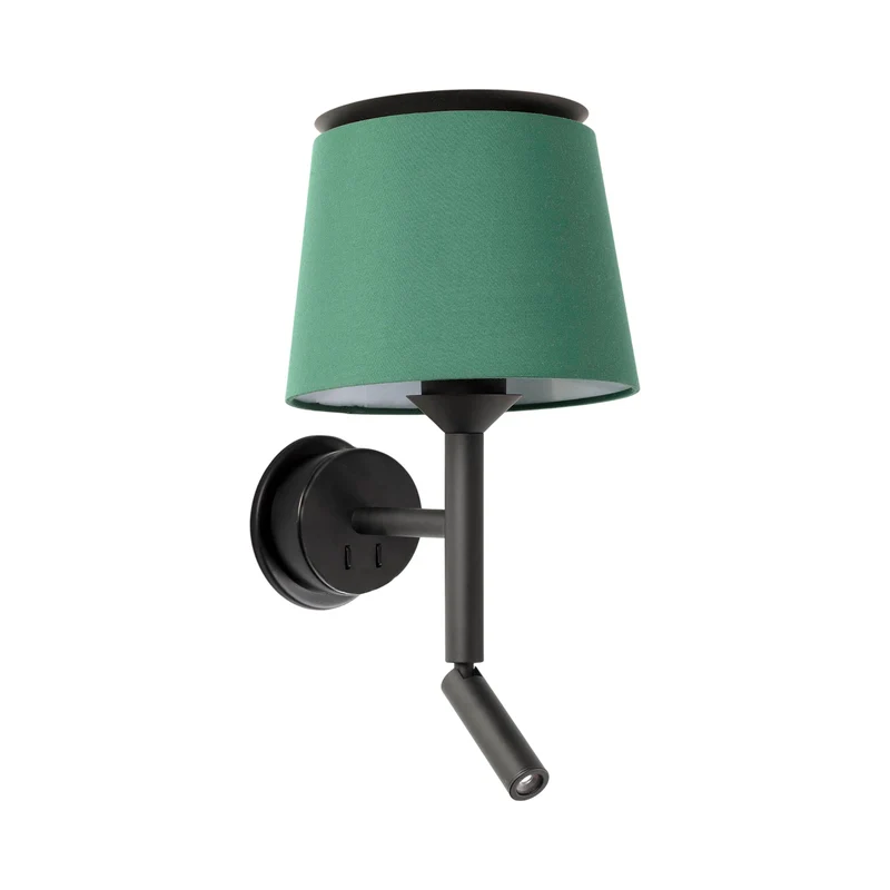 Savoy Reader Wall Light Green