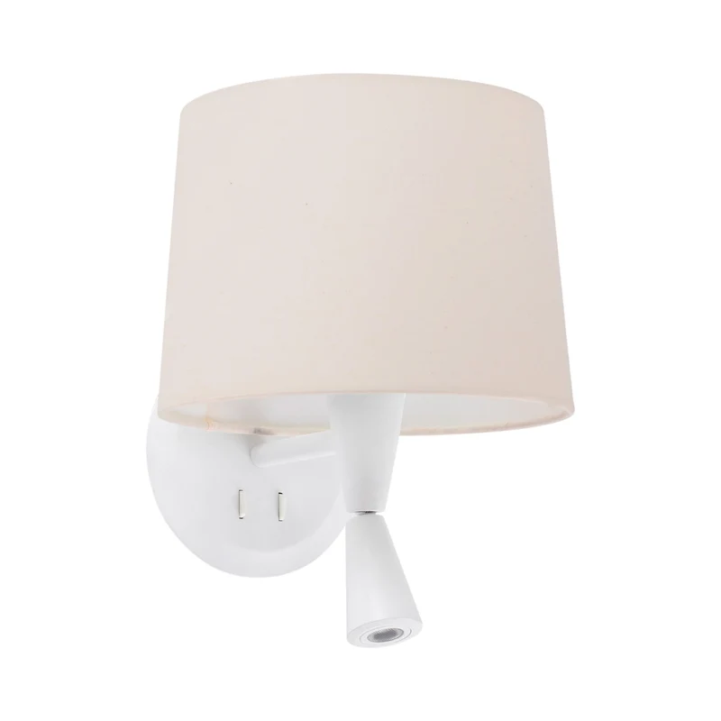 Conga Reader Wall Light Beige