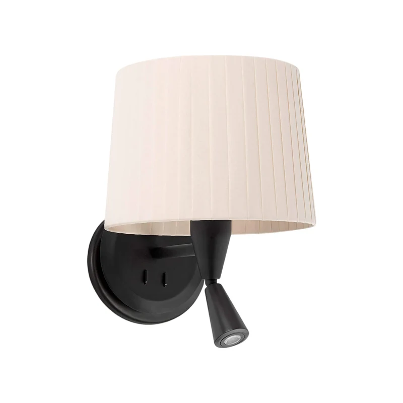 Samba Reader Wall Light Beige / 8.6-Inch