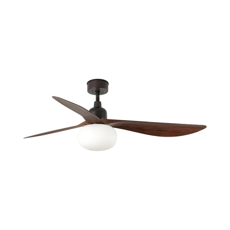Outwood Ceiling Fan Dark Brown / Dark Walnut / With Light