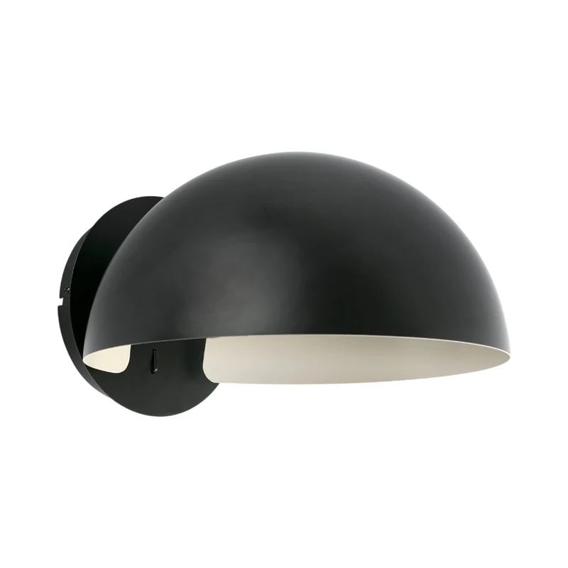 Dominica Wall Light Black