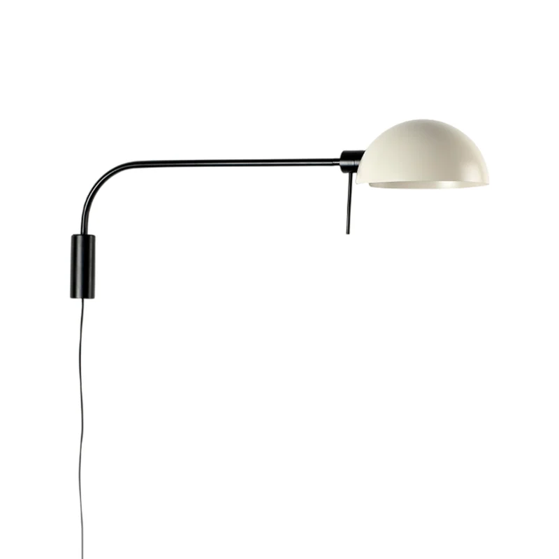 Dominica Arm Wall Light Beige / 34.88-Inch