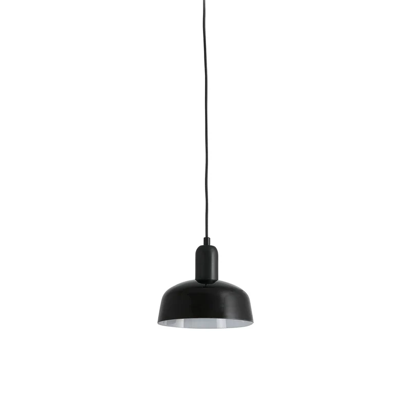 Tatawin Pendant Light Gloss Black / Glass / 7-Inch
