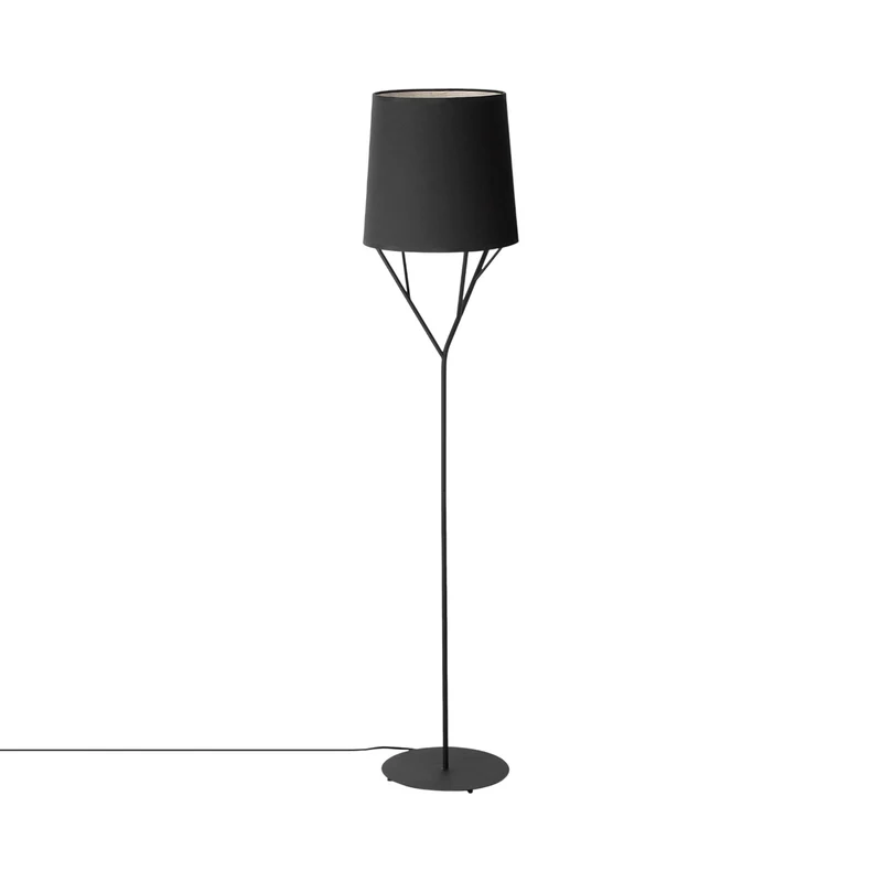 Tree Floor Lamp Black