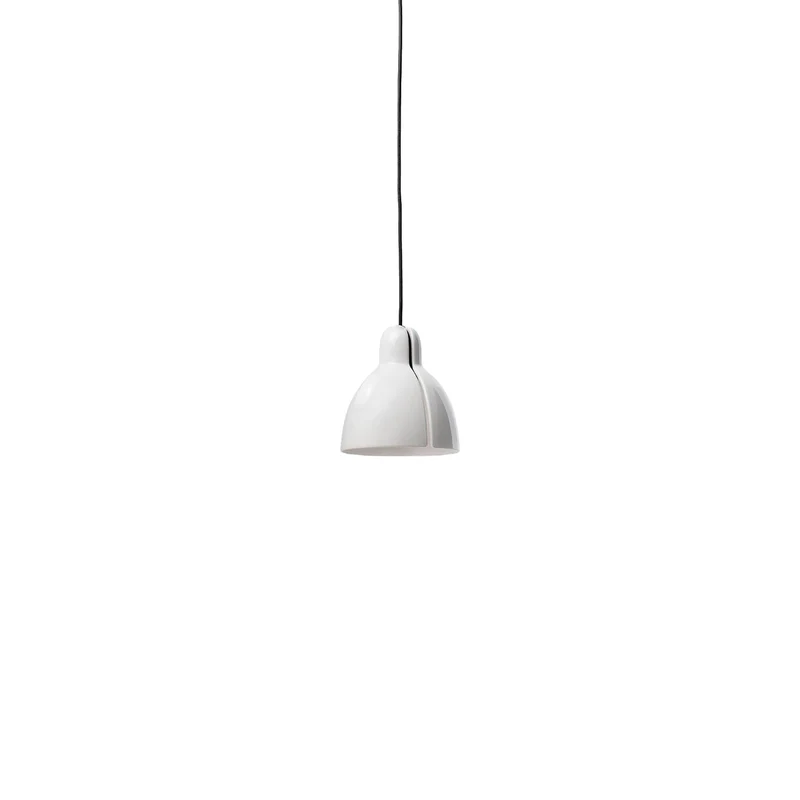 Venice Pendant Light Gloss White / 6.3-Inch
