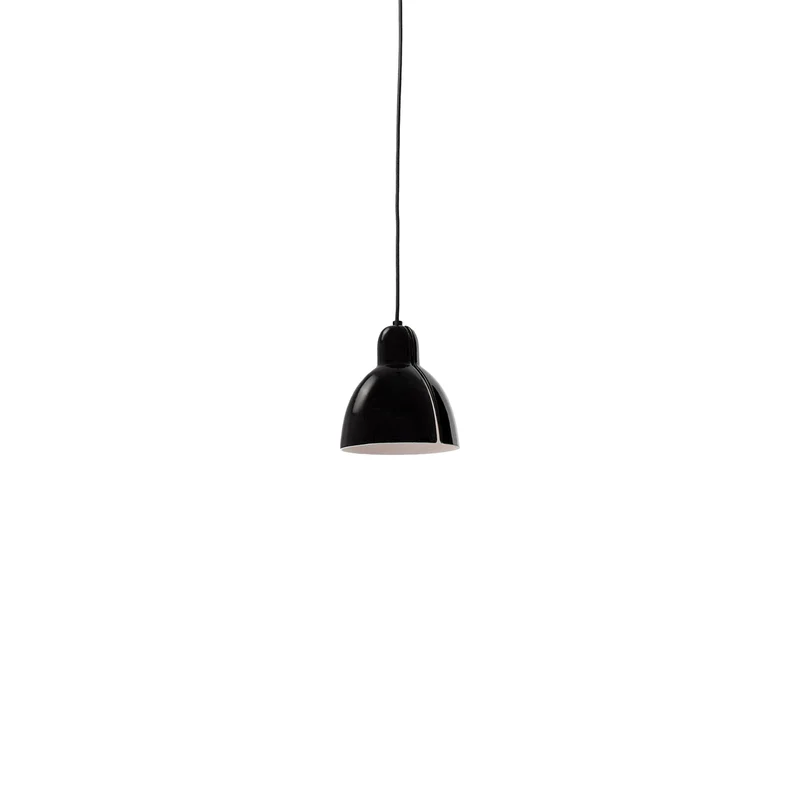 Venice Pendant Light Gloss Black / 6.3-Inch