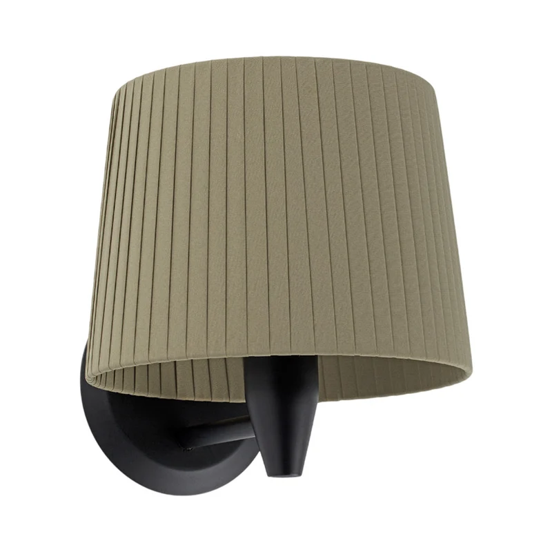 Samba Wall Light Matt Black / Green