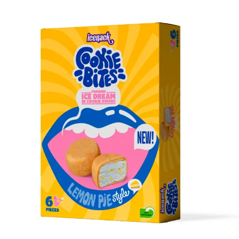 Helado Icenack Cookie Bite Lemon Pie 210 g