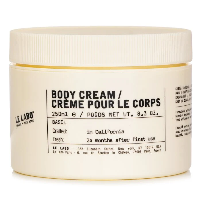 Basil Body Cream - 250ml