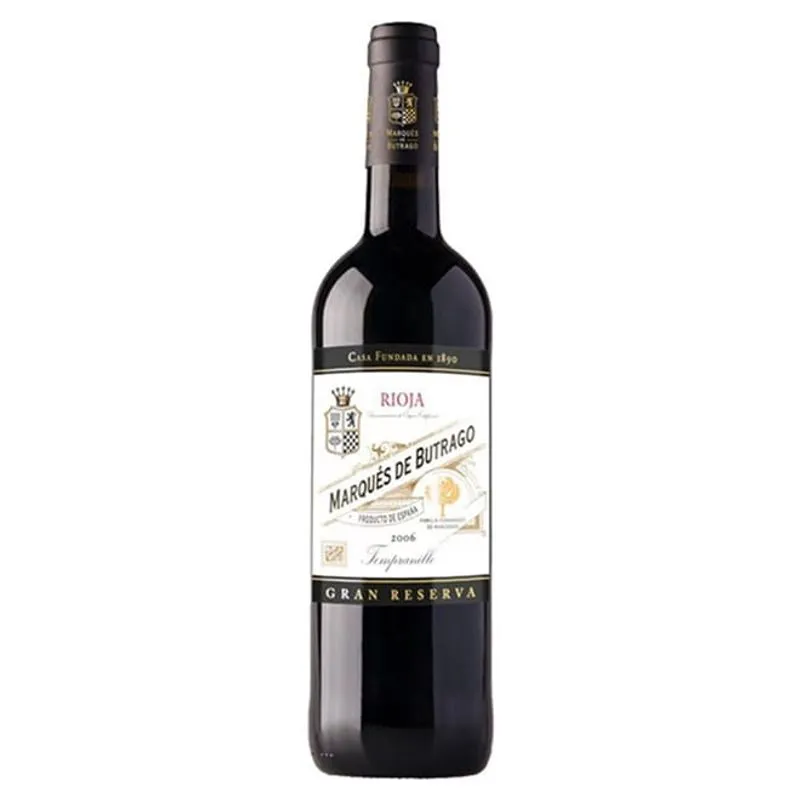 Vinho Espanhol Marqués de Butrago Tinto Gran Reserva D.O.CA Rioja 2009