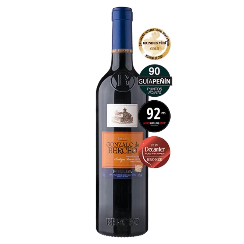 Vinho Gonzalo De Berceo Gran Reserva 2008 Tinto Espanha 750ml