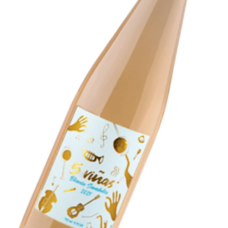 Vinho Branco Semi Dulce Espanhol Cinco Vinas 750 Ml