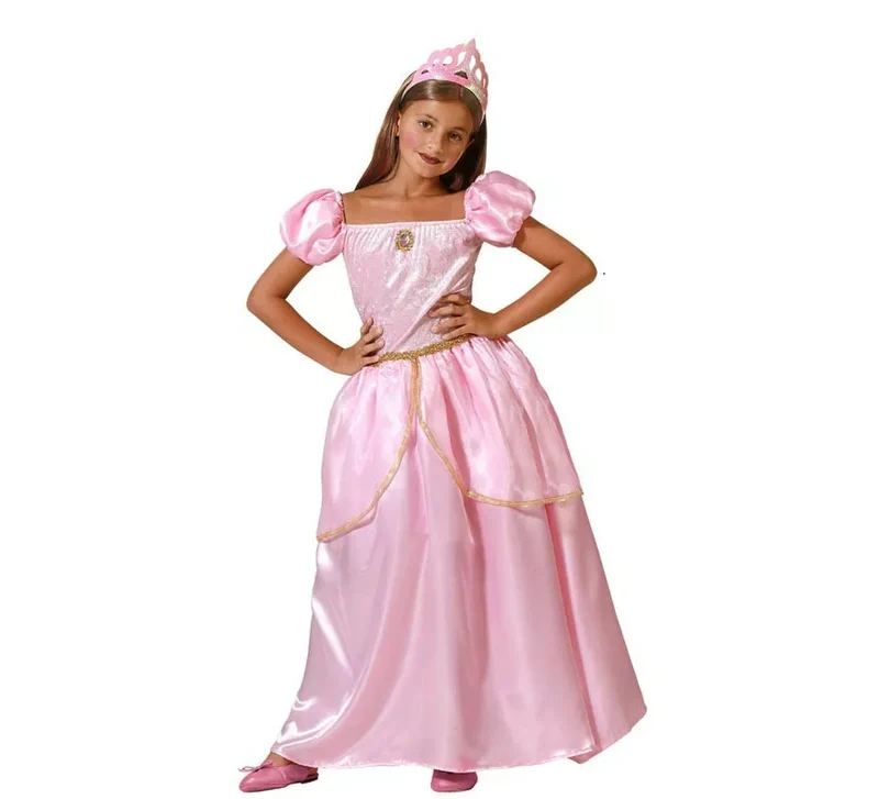Disfraz de Princesa Rosa para niña 3-4A