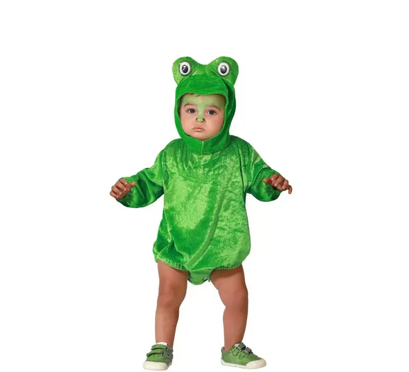 Disfraz de Ranita verde para bebé 12-24M