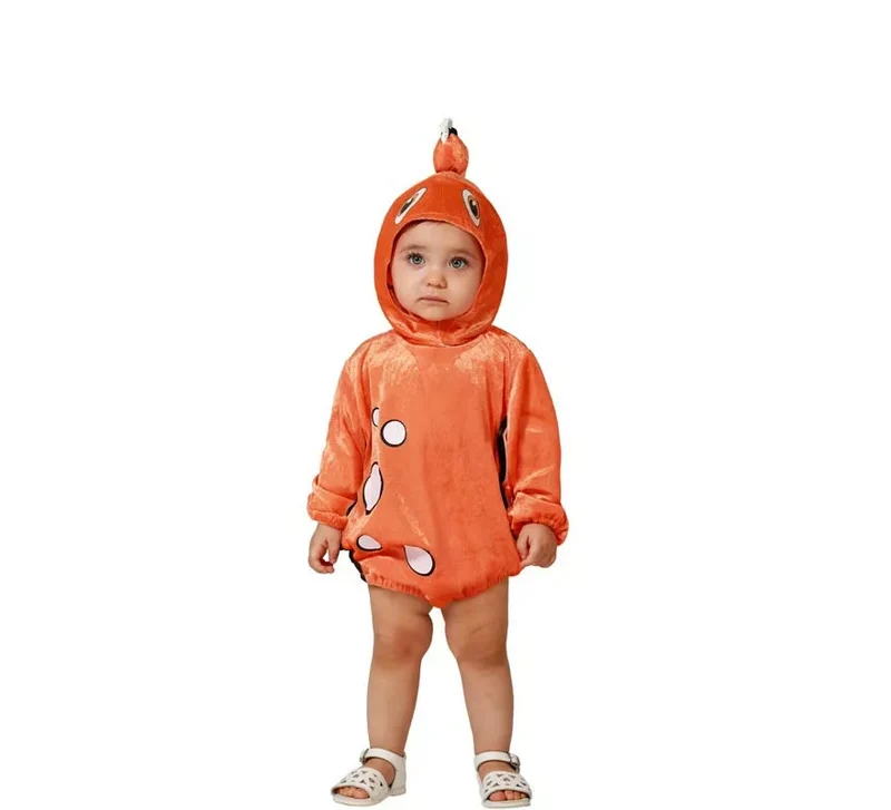 Disfraz de Pez naranja para bebé 6-12M