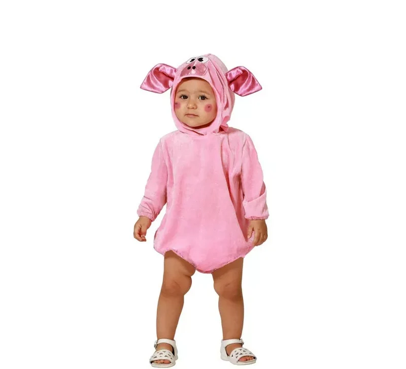 Disfraz de Cerdita Rosa para bebé 6-12M