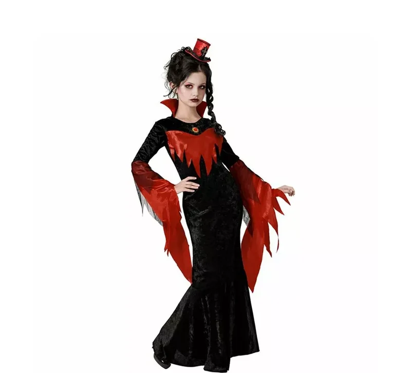 Disfraz de Vampiresa Elegante para mujer XS-S