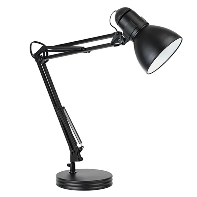 Globe Electric Architect Desk Lamp - 28-in - Metal - Black