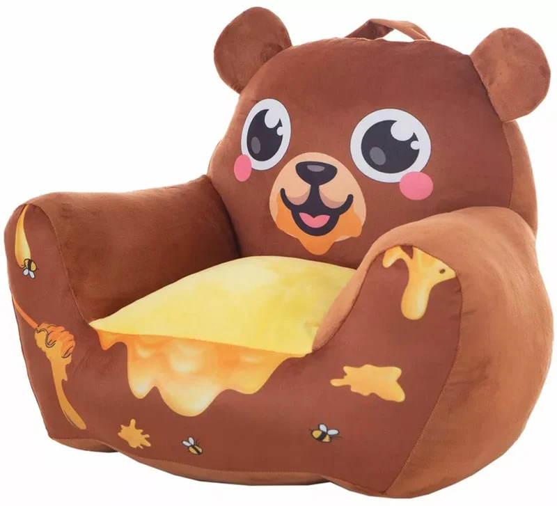 Sillón Oso Miel infantil de 52x48x51 cm Sin talla