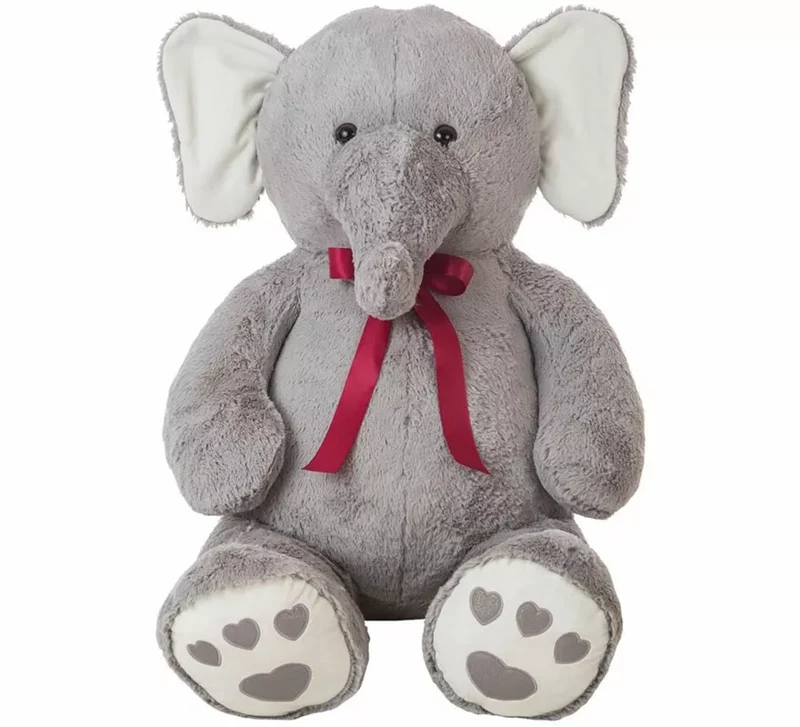 Elefante Wanda de Peluche con Lazo de 120 cm Sin talla