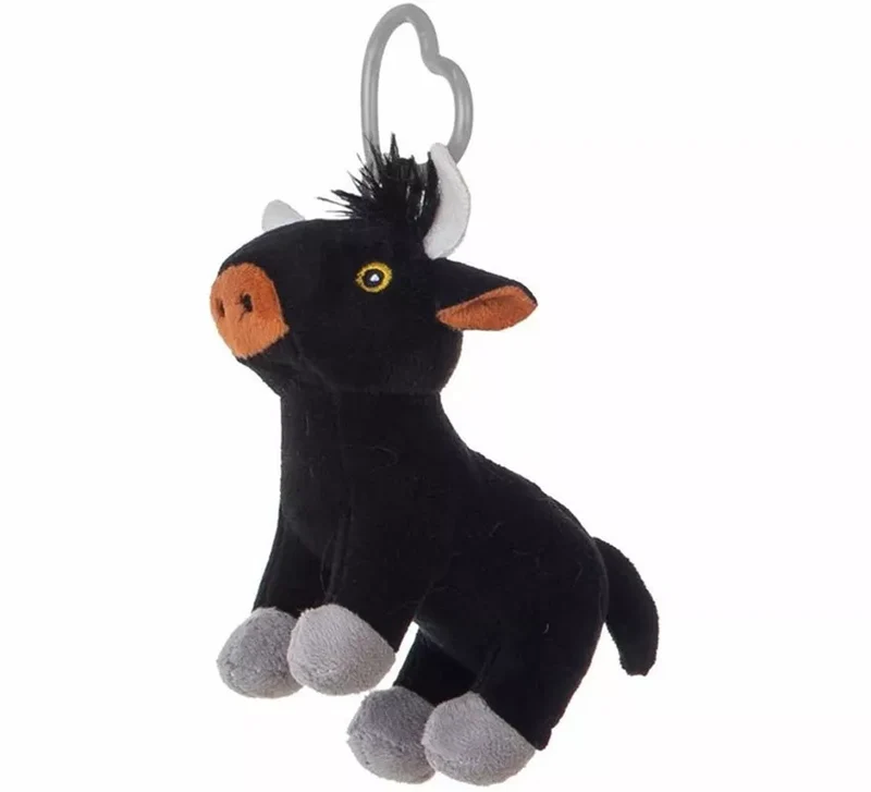 Llavero Toro de Peluche de 12 cm Sin talla