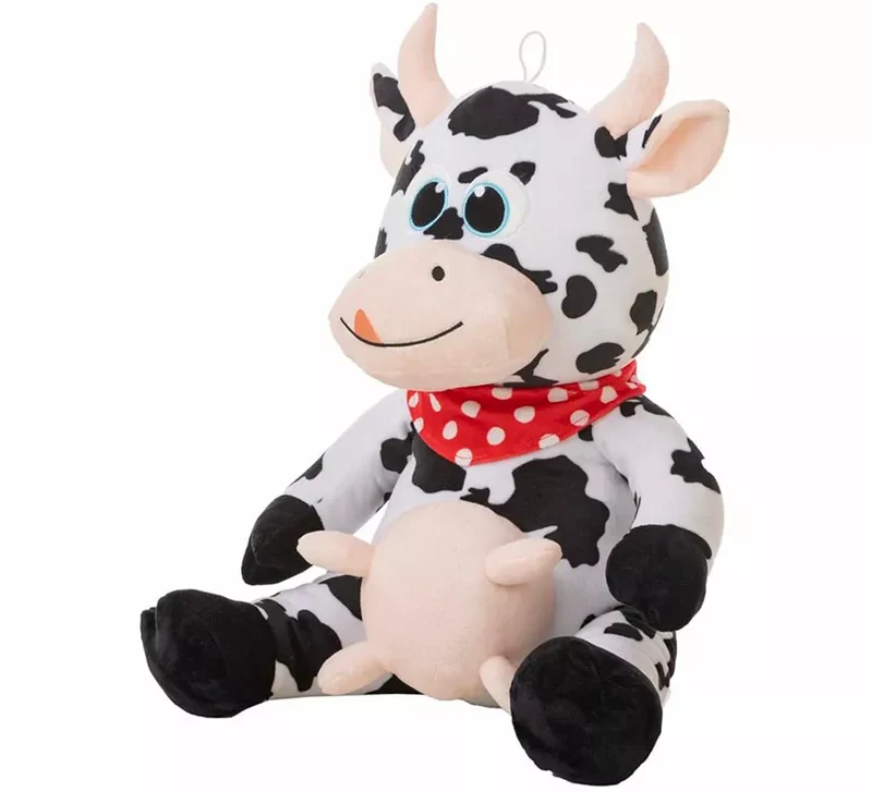 Vaquita de Peluche en varios tamaños 25cm