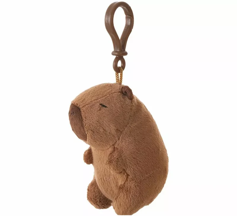 Llavero Capibara de Peluche de 12 cm Sin talla