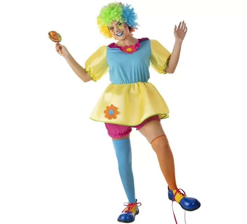 Disfraz de Payasa de Circo para mujer L