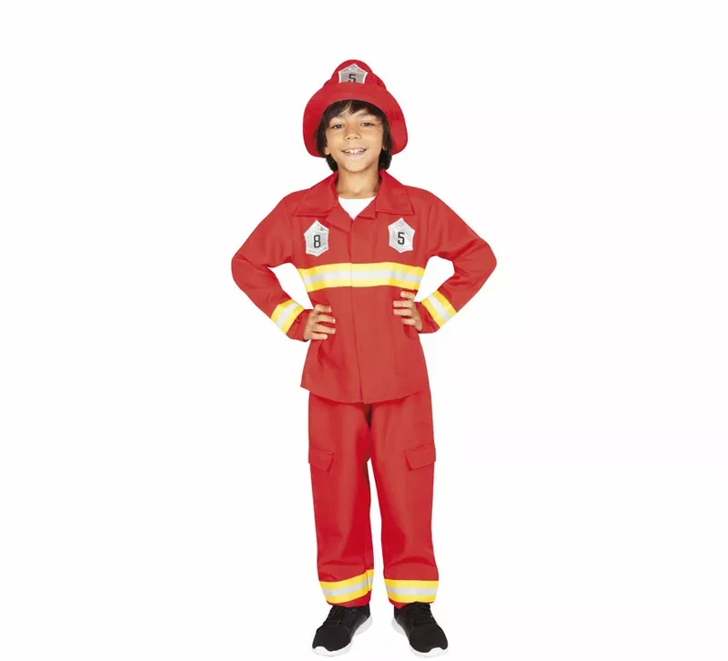 Disfraz de Bombero para niño 5-6A