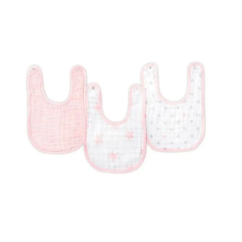 Pacote Com 3 Bonecas Bibs Aden + Anais Snap Para Bebê