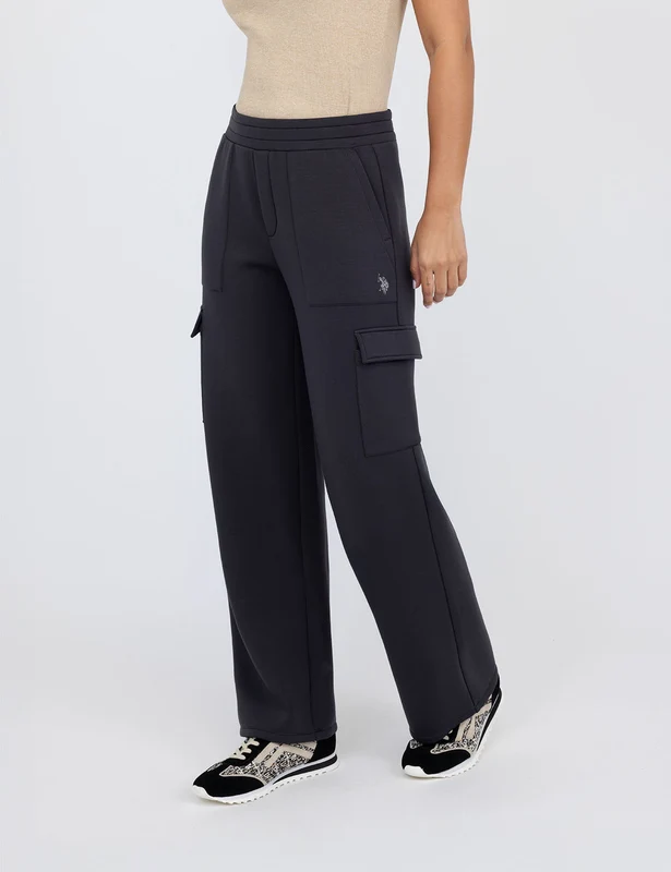 WHITE LABEL STRAIGHT CARGO SCUBA PANT SLEEK GREY / XL