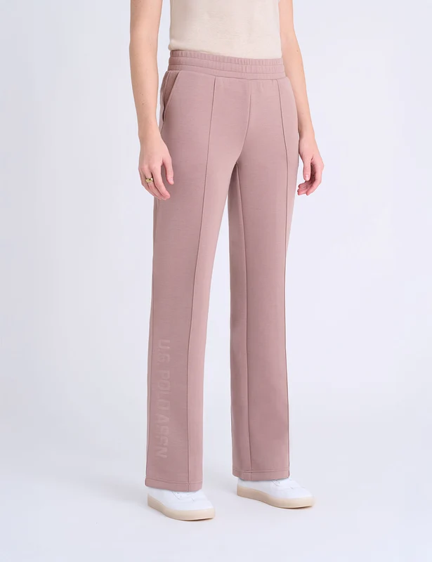 WHITE LABEL SCUBA PINTUCK PANT BEIGE / M