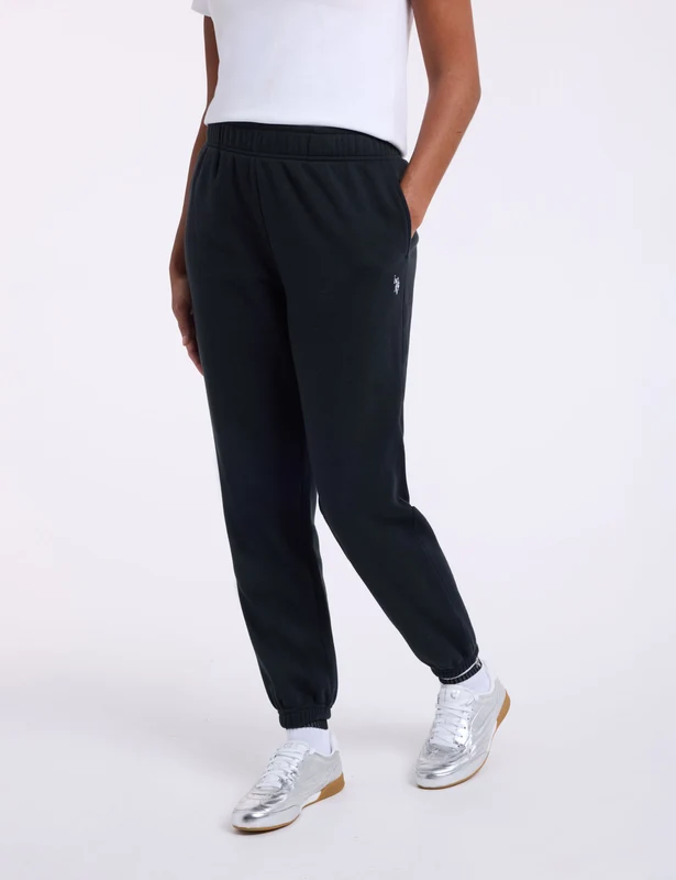 FLEECE JOGGER Black / S