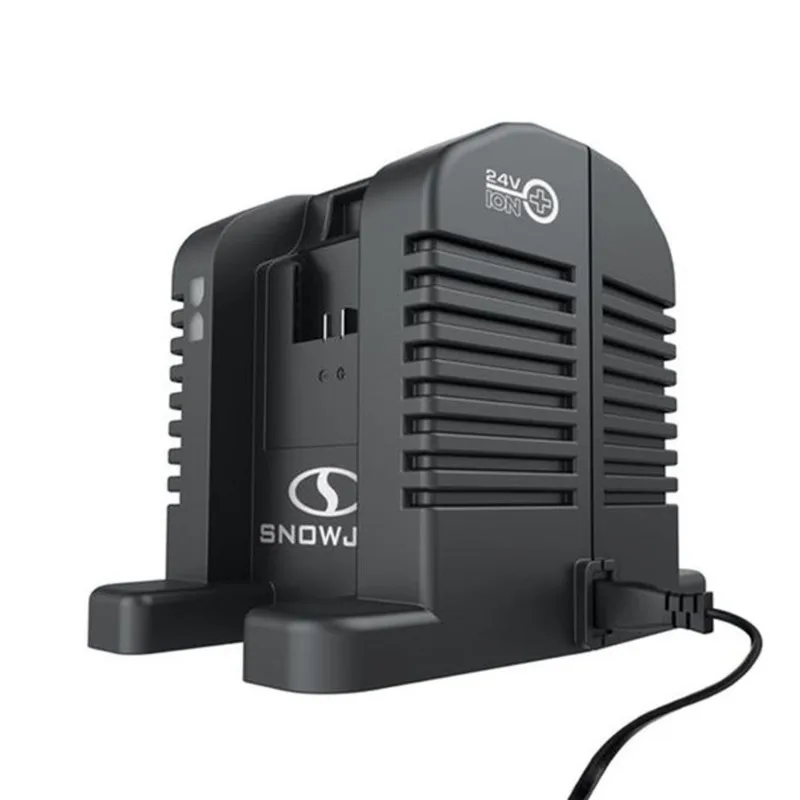 Snow Joe 24V iON+ Dual Port Power Tool Battery Charger (Batteries Not Included)