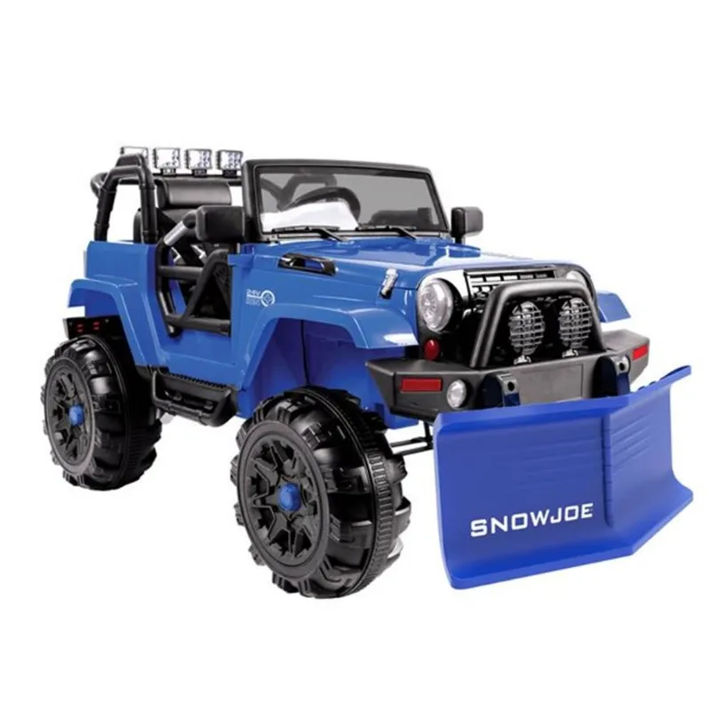 Snow Joe Kids Ride-On Electric SUV w/ Snow Plow